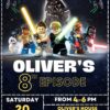 Lego Star Wars Birthday Invite