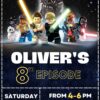 Lego Star Wars Birthday Invite