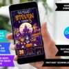 Paw Patrol Halloween Birthday Invitation