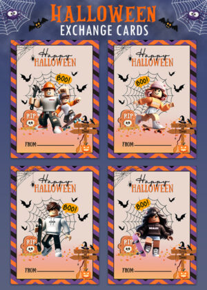 Roblox Happy Halloween Cards