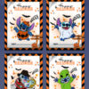 Stitch Happy Halloween Cards
