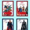 Justice League Valentines Day Cards