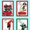 Justice League Valentines Day Cards