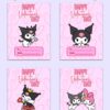 Kuromi St. Valentines Day Cards