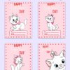 Marie The Kitten Valentines Day Cards