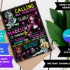 Monster High Birthday Invitation