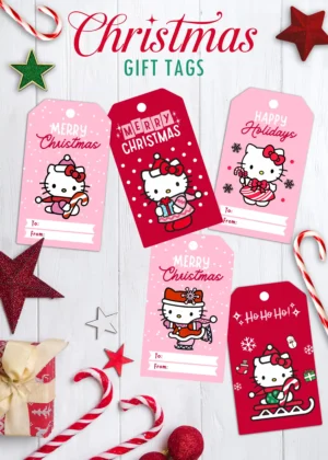 hello kitty christmas gift tags 1 1 Hello Kitty Christmas Gift Tags